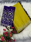 Nitya Shilpa Soft Chiffon Sequence Work Designer Saree Wholesale Price In Surat